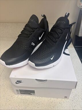 Nike Black & White Running Sneakers - Air Max Style